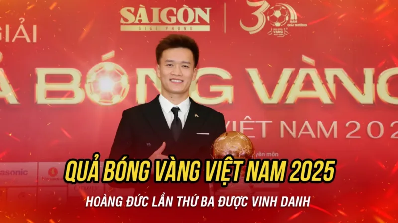 Ba lần được vinh danh cho thấy Hoàng Đức là một trong những cầu thủ xuất sắc nhất thế hệ.